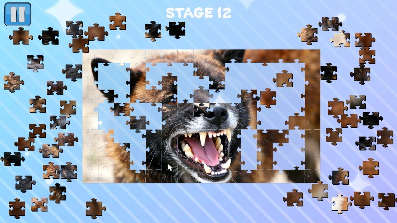 Dog Jigsaw from Japan
