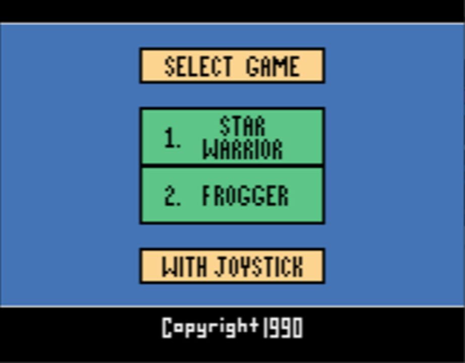 2 Pak Special: Star Warrior/Frogger