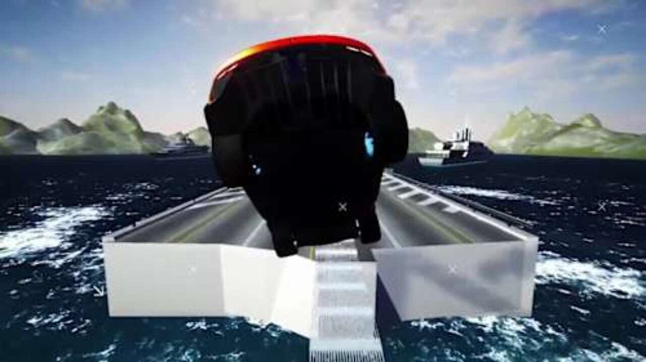 Hyper Cars Ramp Crash