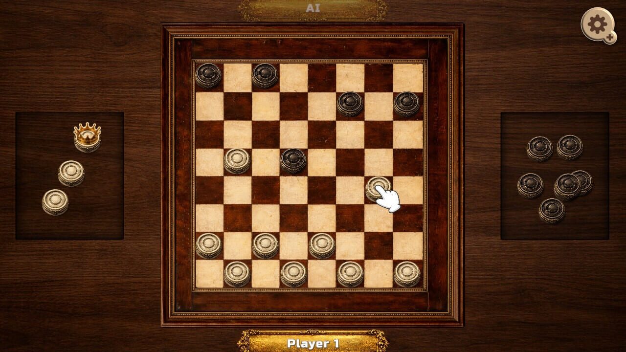 Antique Checkers