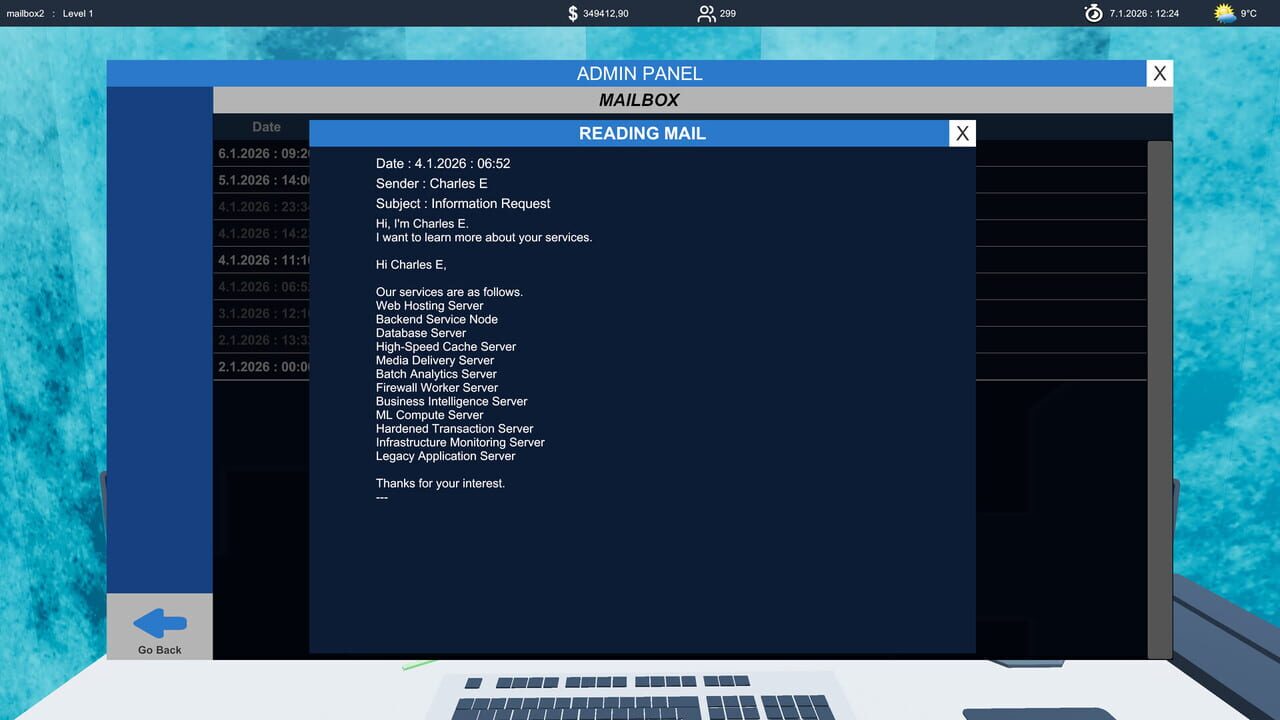 Cloud Server Simulator