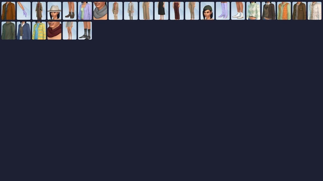 The Sims 4: Autumn Apparel Kit