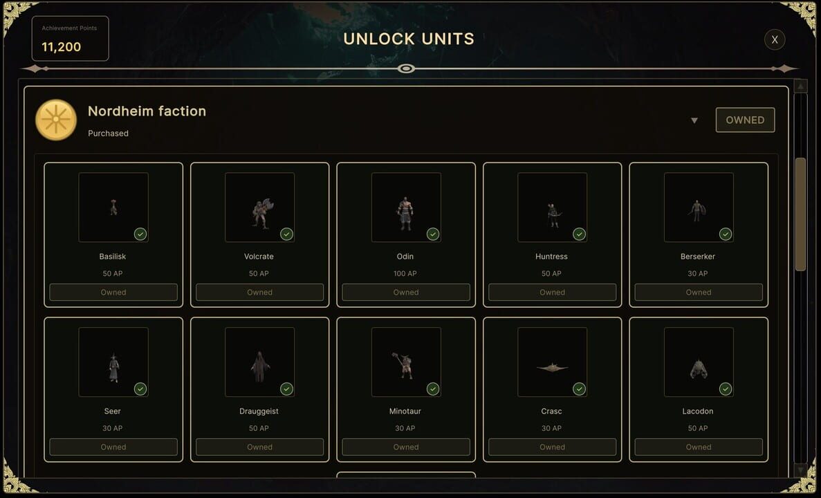 Age of Gods: Nordheim Faction