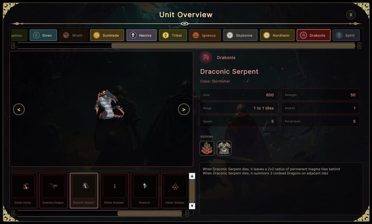 Age of Gods: Drakonis Faction