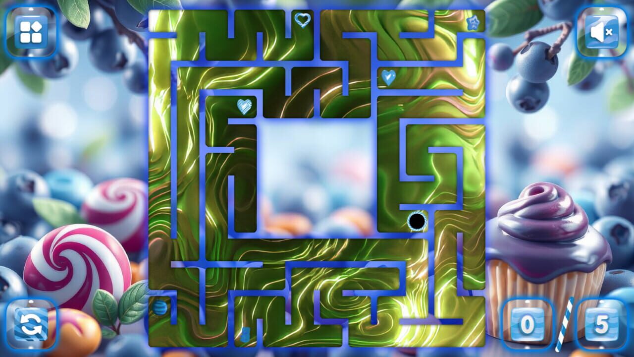 Sweetie Candy Maze: Blueberry