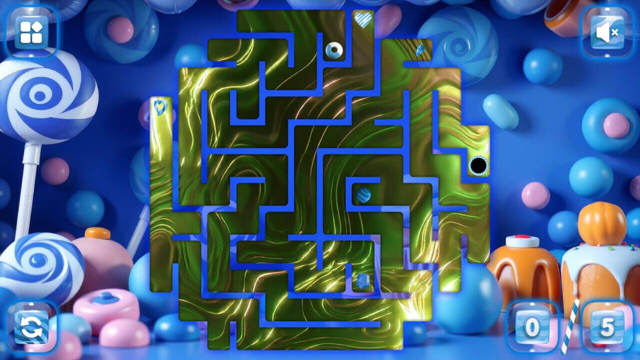 Sweetie Candy Maze: Blueberry