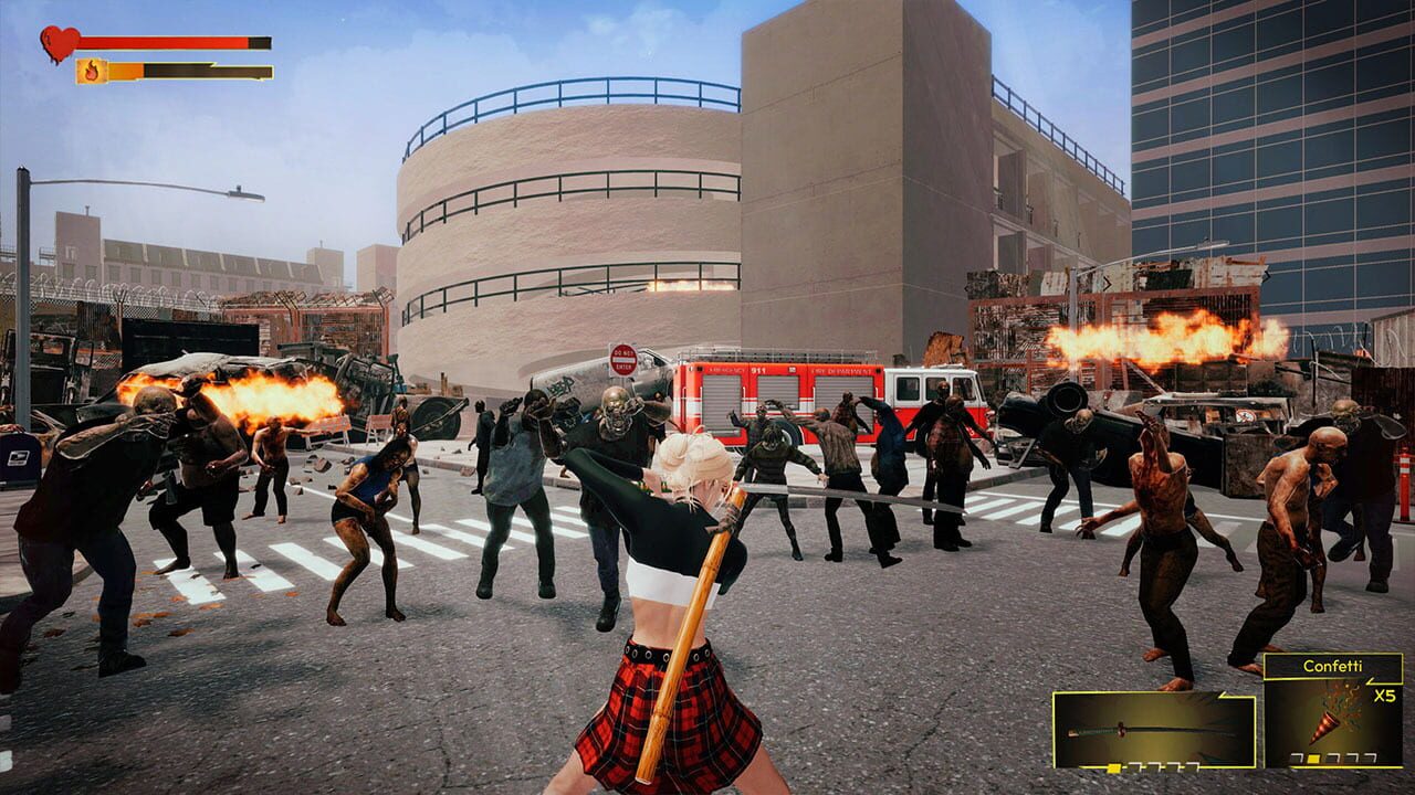 Cherry Girls vs. Zombie Carnage: Brutal Anime Kawaii