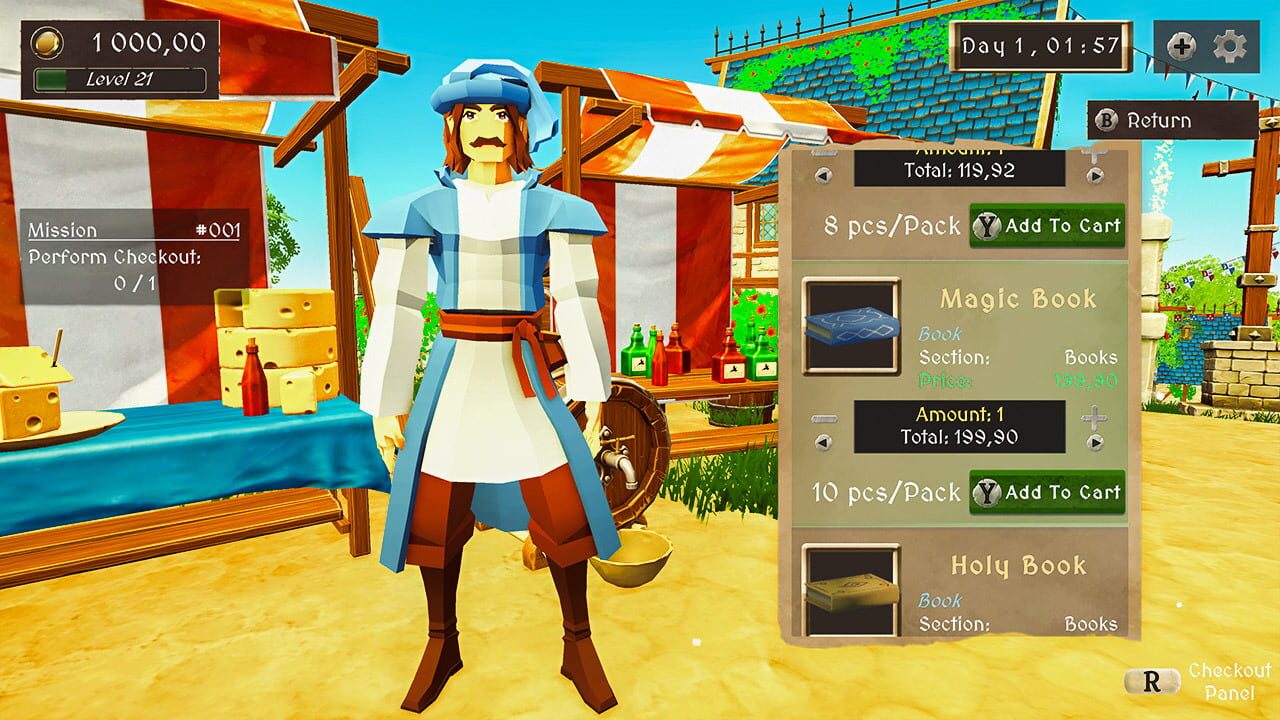 Medieval Market Simulator