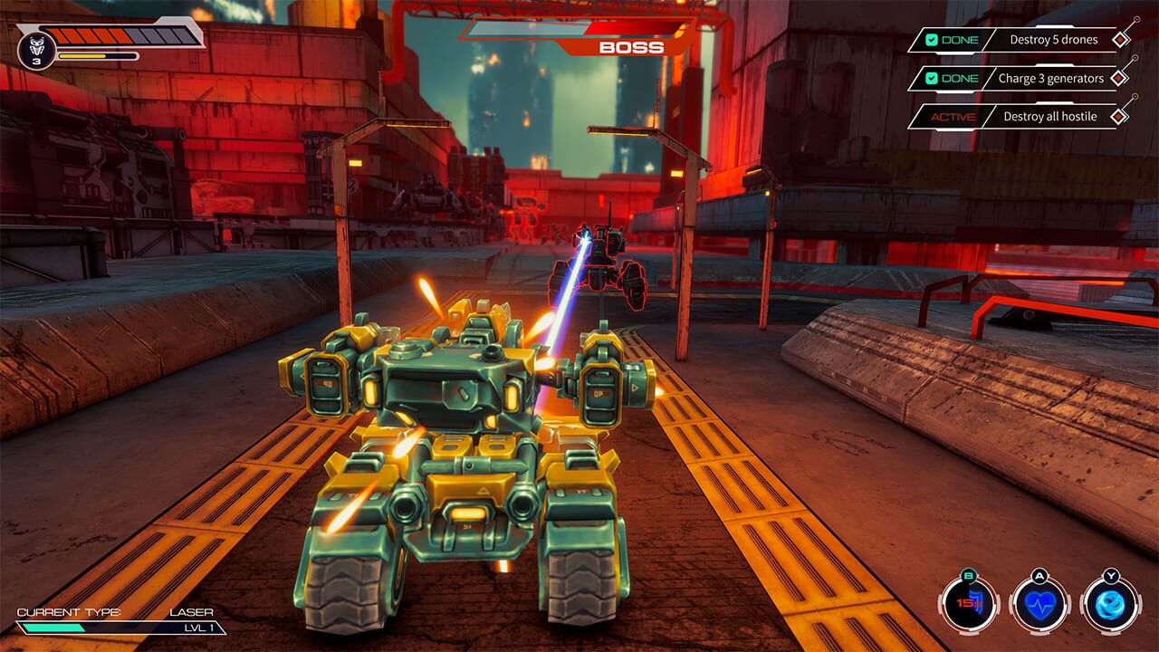 Mech Robot: Battle Shooter Warrior