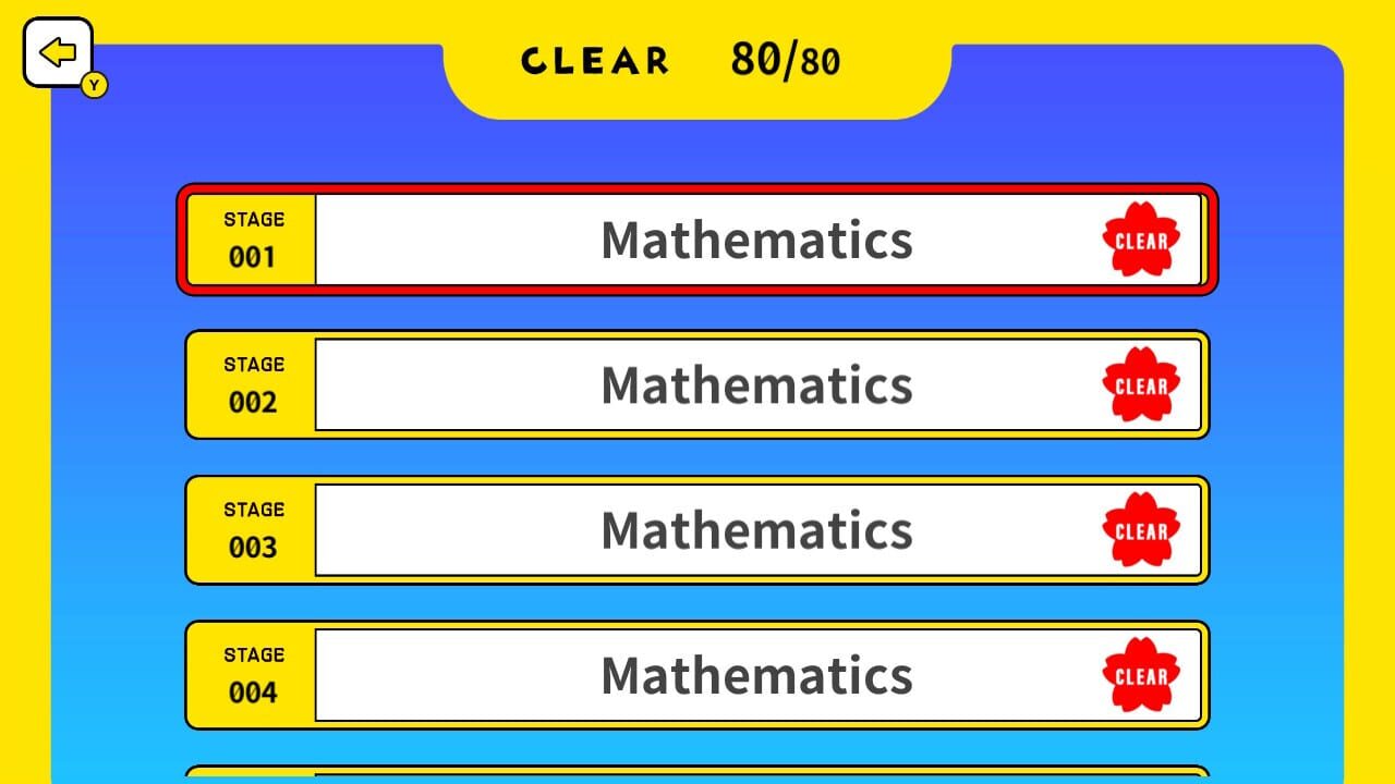 Nationwide Academic Check Junior High Level