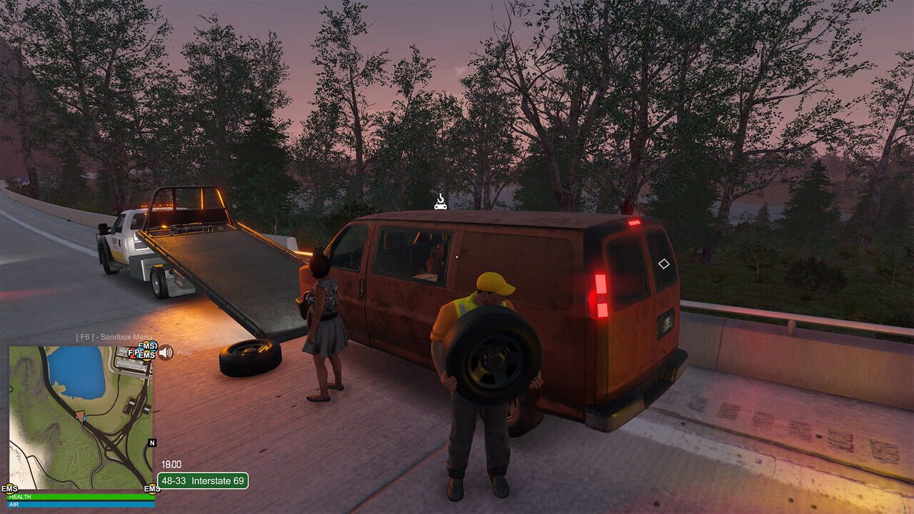 Flashing Lights: Department of Transportation