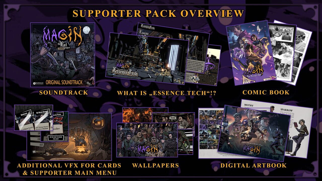 Magin: The Rat Project Stories – Supporter Pack