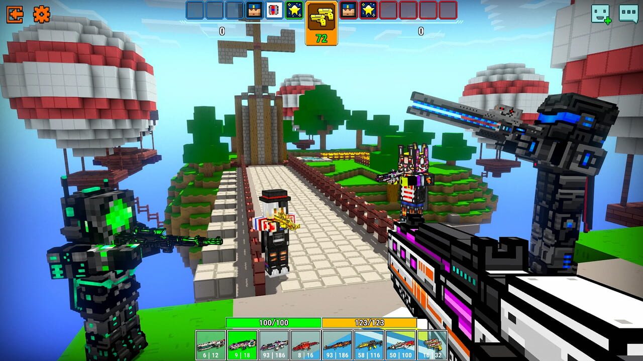 Cops N Robbers: Pixel Craft Gun