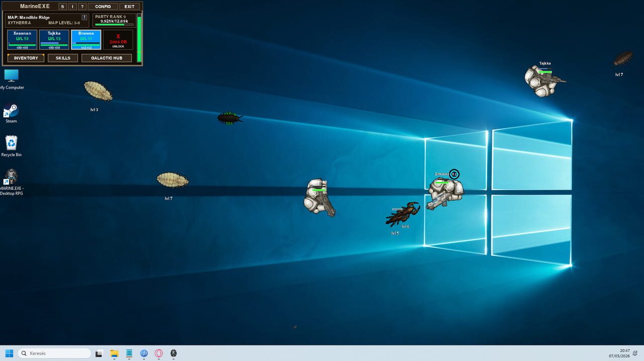 Marine.exe: Desktop RPG