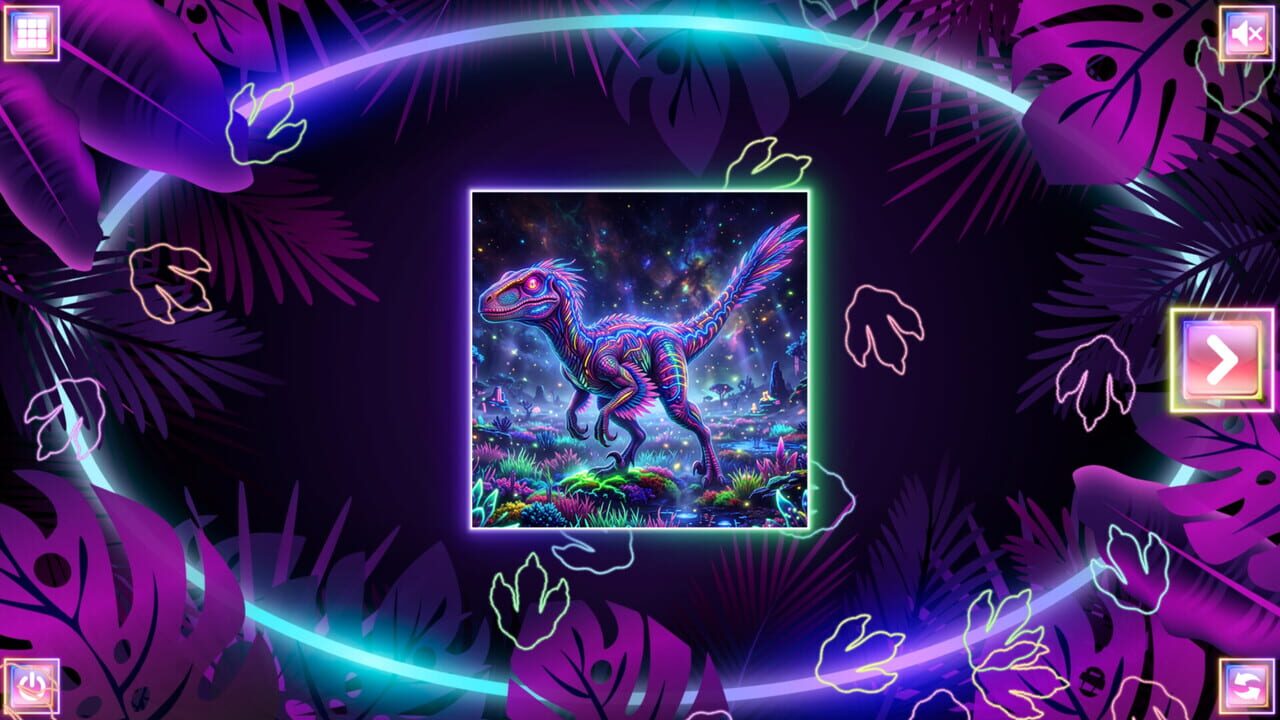 Neon Fantasy: Dinosaurs