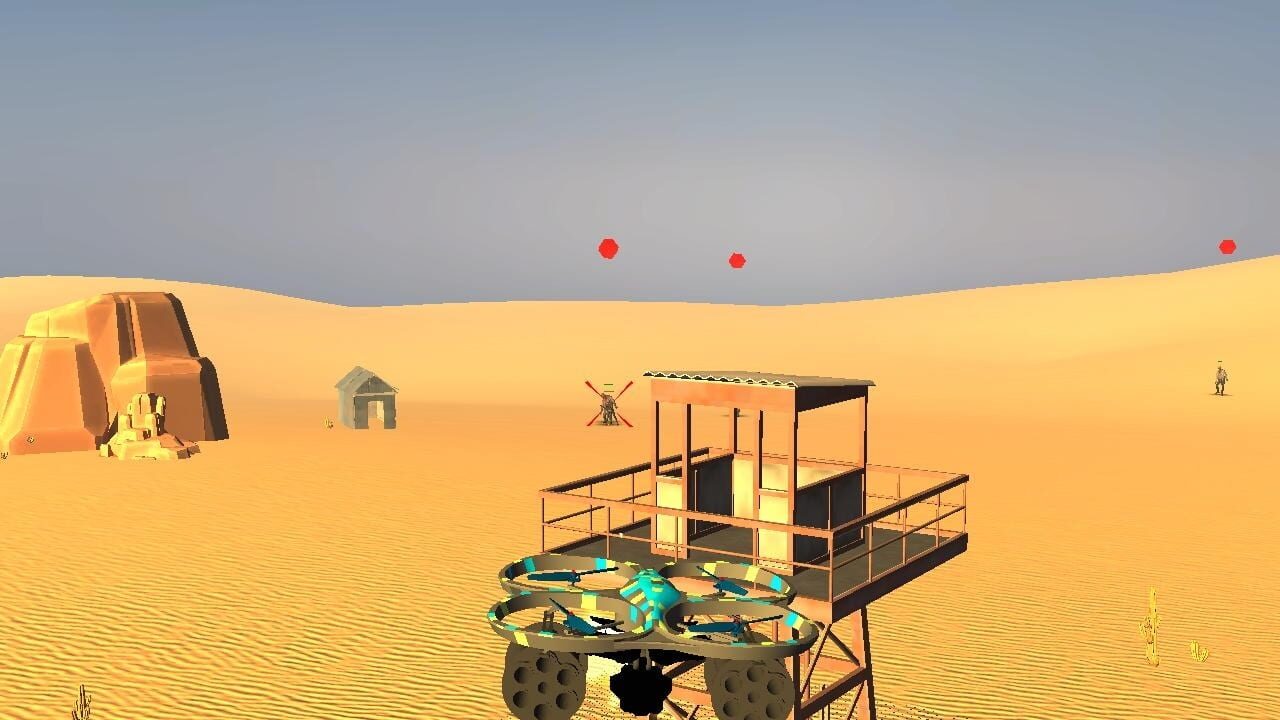 Drone Simulator: Smash Zombies