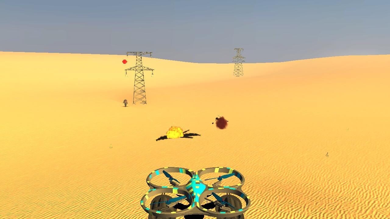 Drone Simulator: Smash Zombies