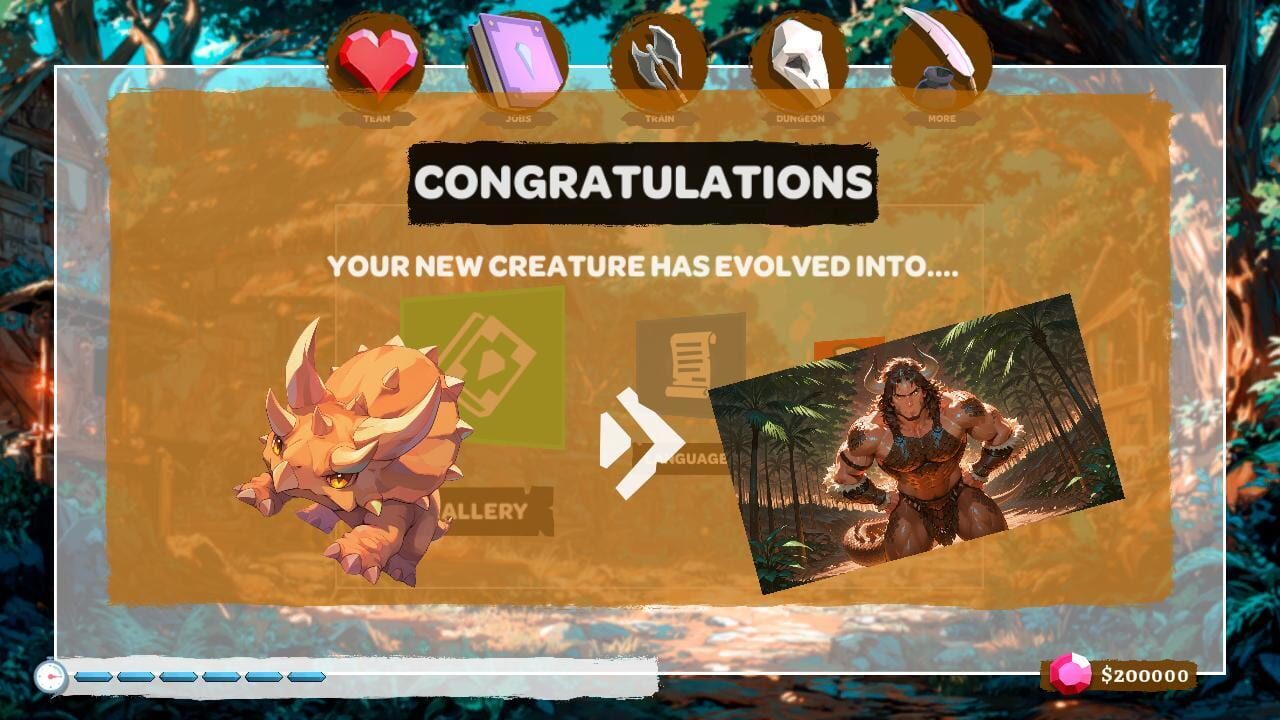 Dino Evolution: Catch Dinosaurs and Raise Anime Primeval Boys