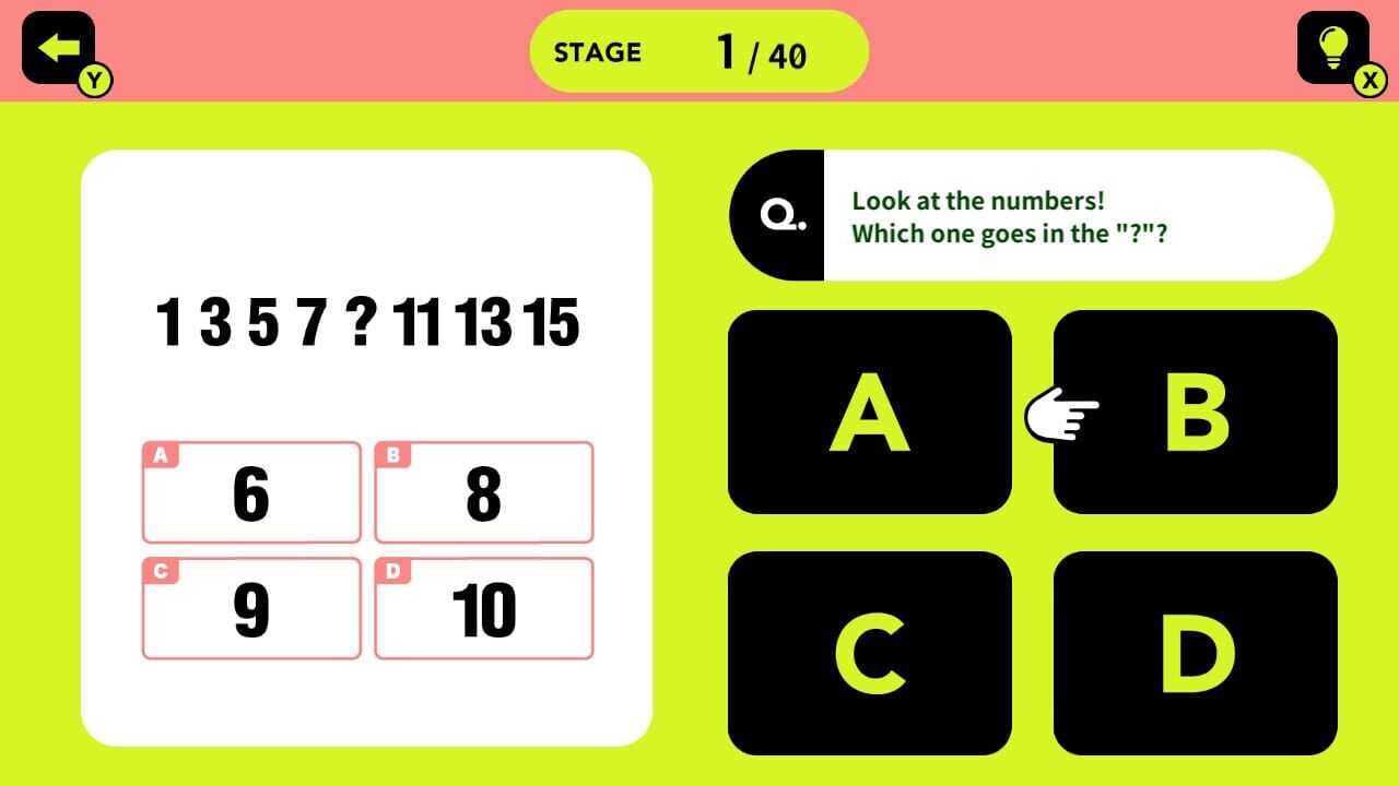 Logic Training IQ Quiz for Kids