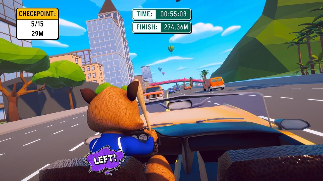 Back Driver Simulator