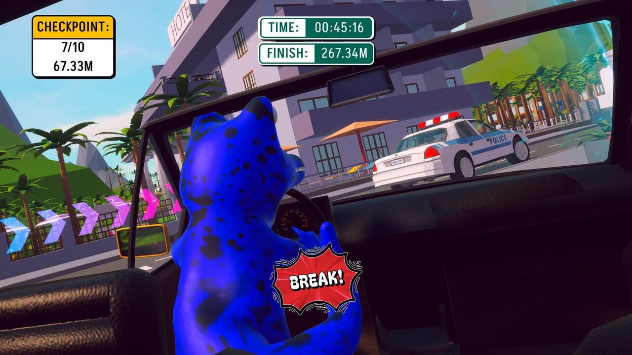 Back Driver Simulator