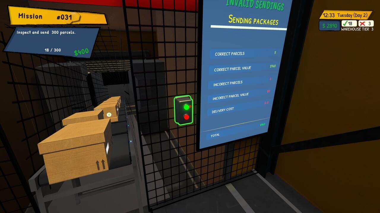 Parcel Inspection Simulator