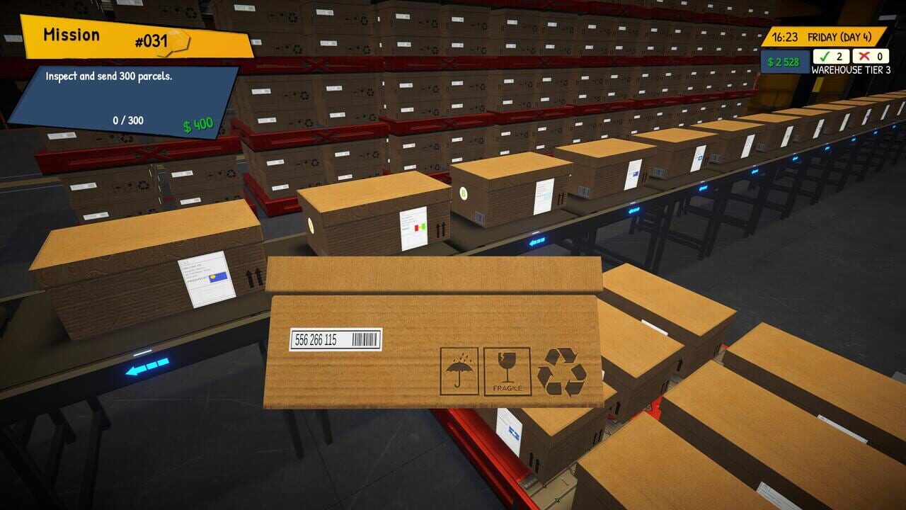 Parcel Inspection Simulator