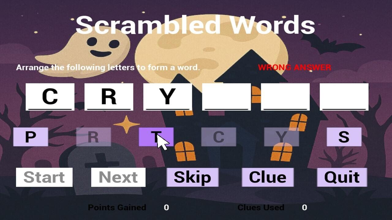 Scramble Mania