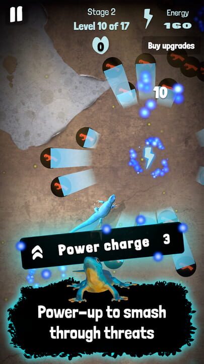 Electric Blue: Gecko dash!