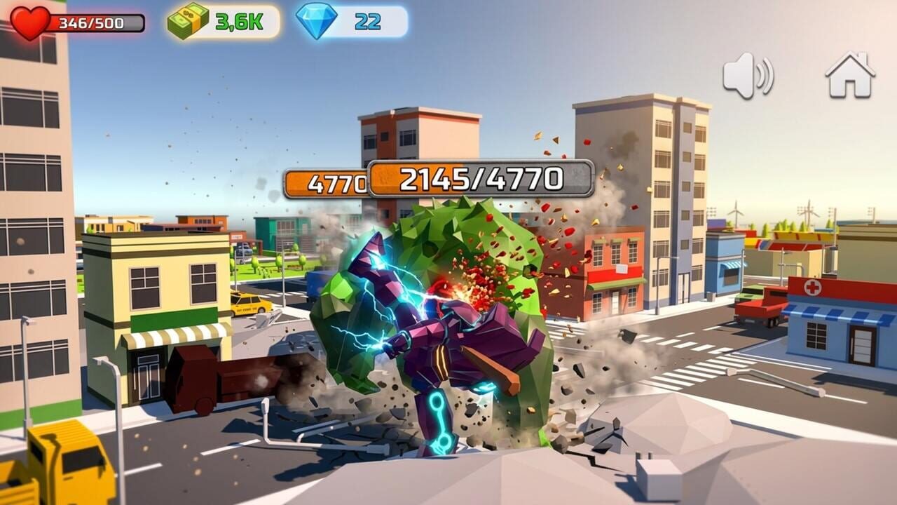 Stickman Monster Battle 3D