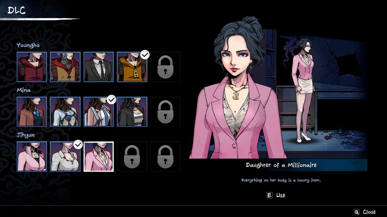 The Coma 3: Bloodlines – Daughter of a Millionaire Skin