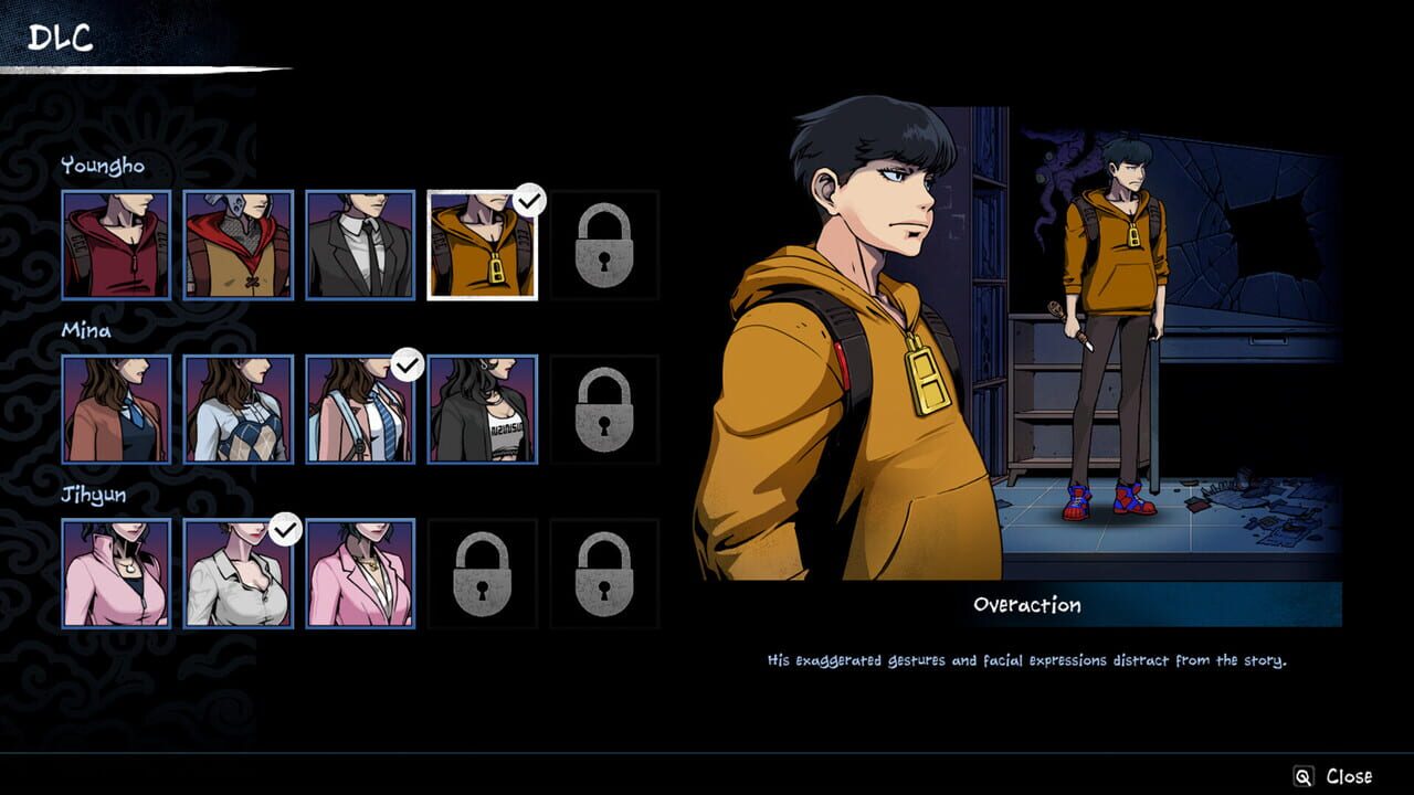 The Coma 3: Bloodlines – Overaction Skin