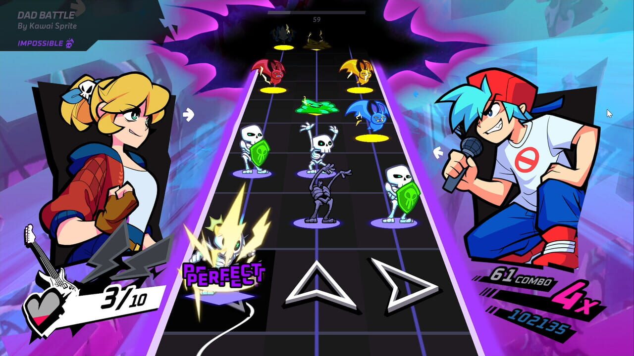 Rift of the NecroDancer: Friday Night Funkin’ – “Dad Battle” – Kawai Sprite