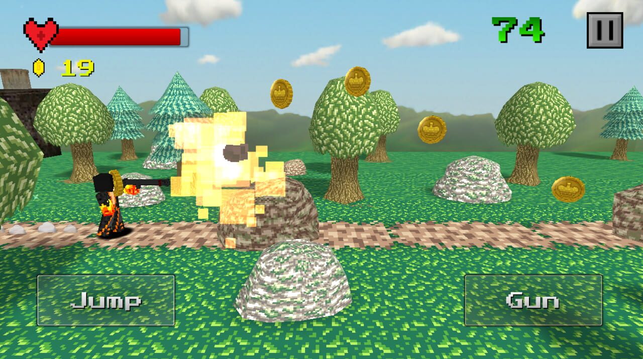 Pixel Run and Gun
