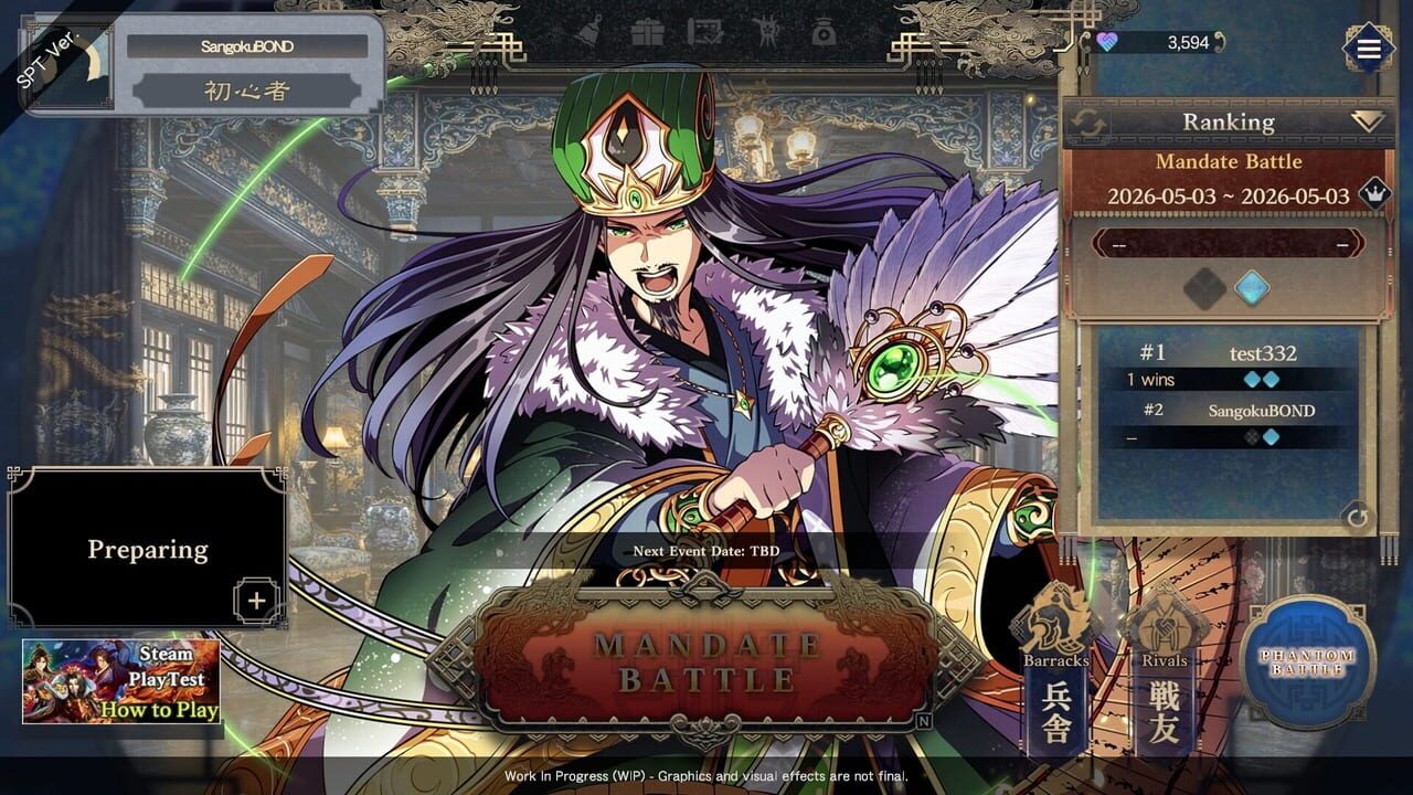 Three Kingdoms: Bond