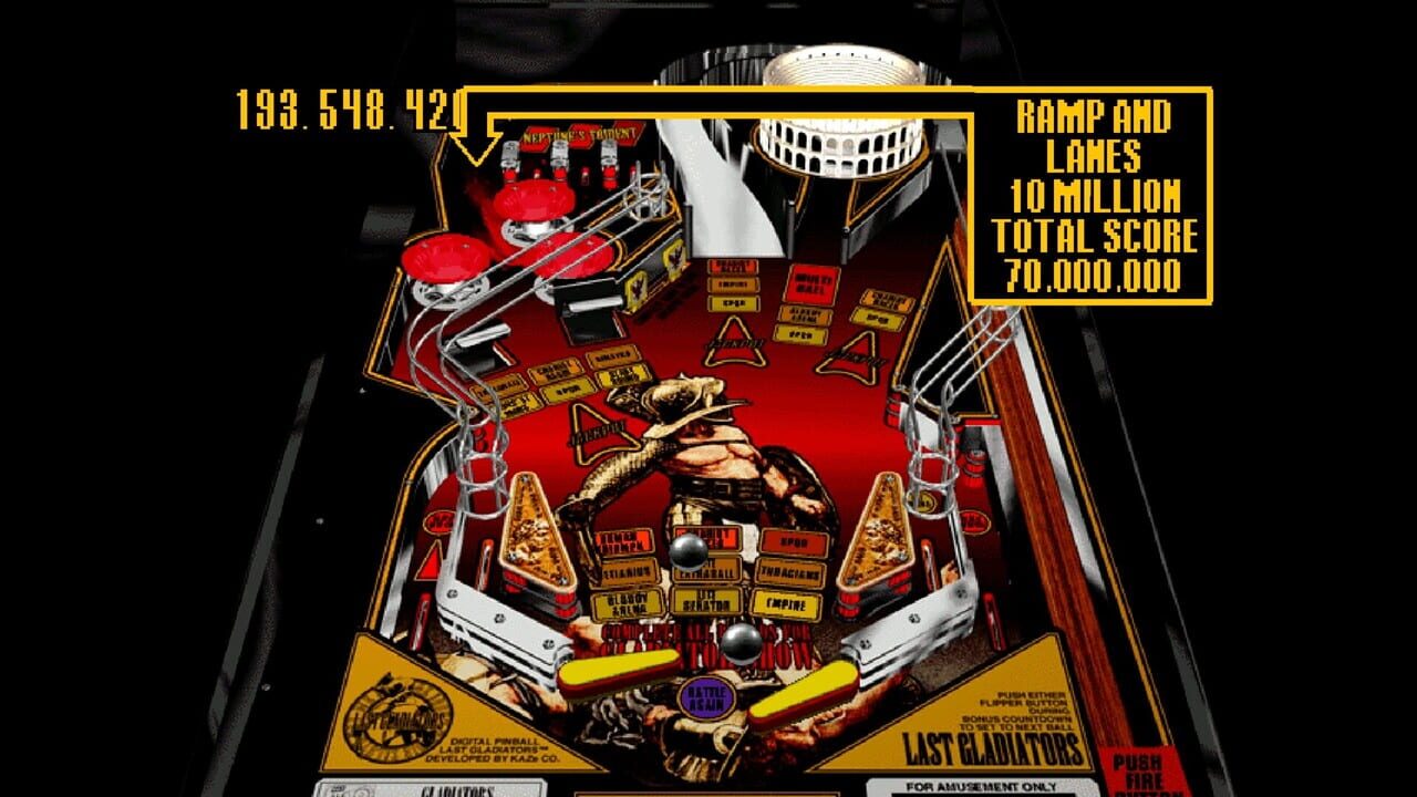 Digital Pinball: Last Gladiators