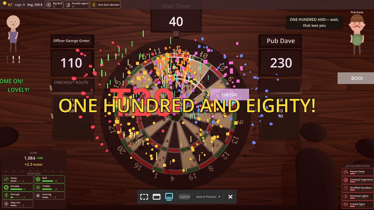 Dorts: A Darts Roguelike