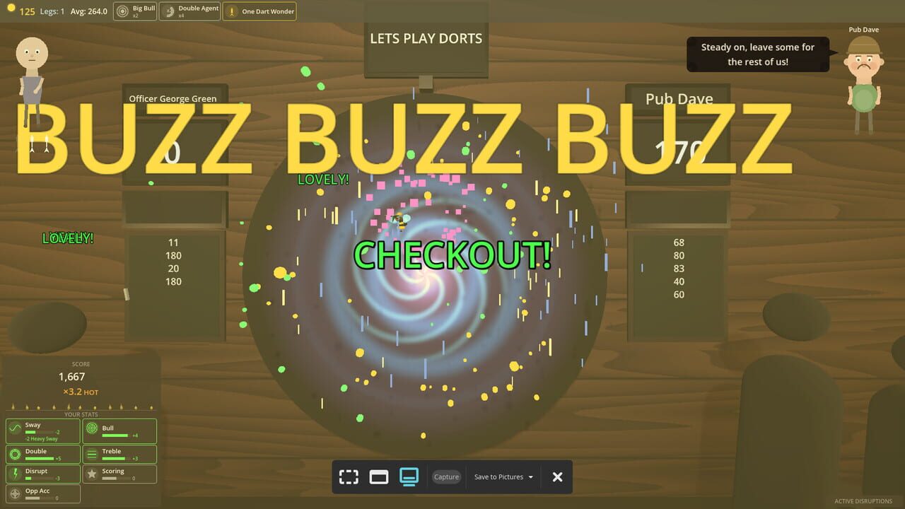 Dorts: A Darts Roguelike