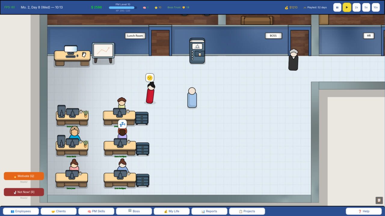 Project Manager Sim