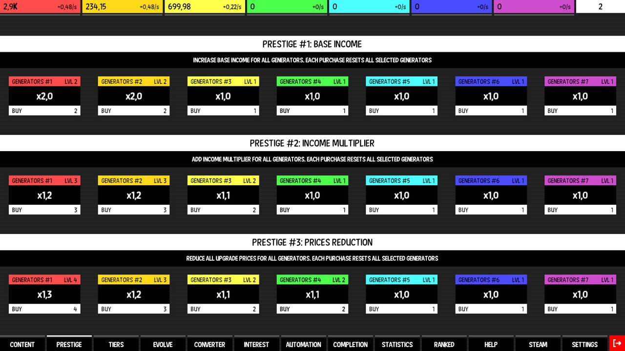 Idle Colors