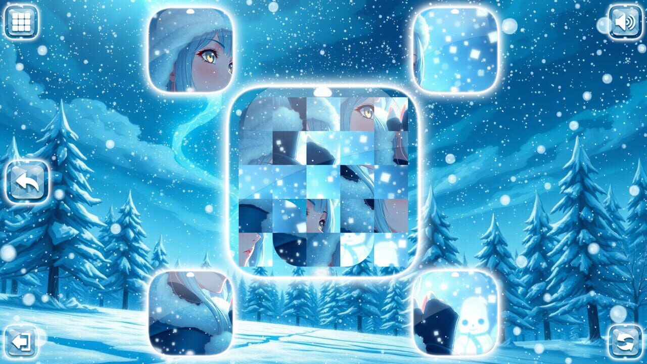 Lovely Anime Puzzle: Winter