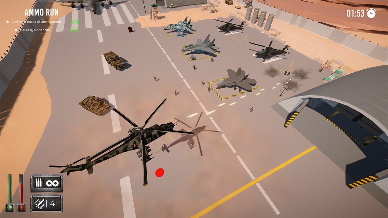 Helicopter Shooter: Hot Ace Heli War Borne