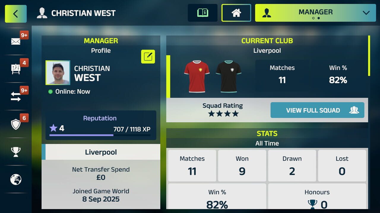 Football Club Manager 26 Live