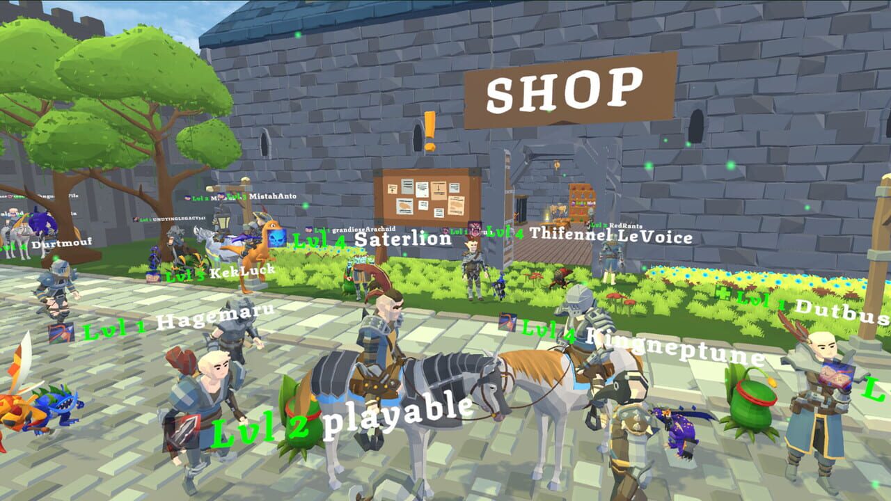 MMORPG NPC Simulator