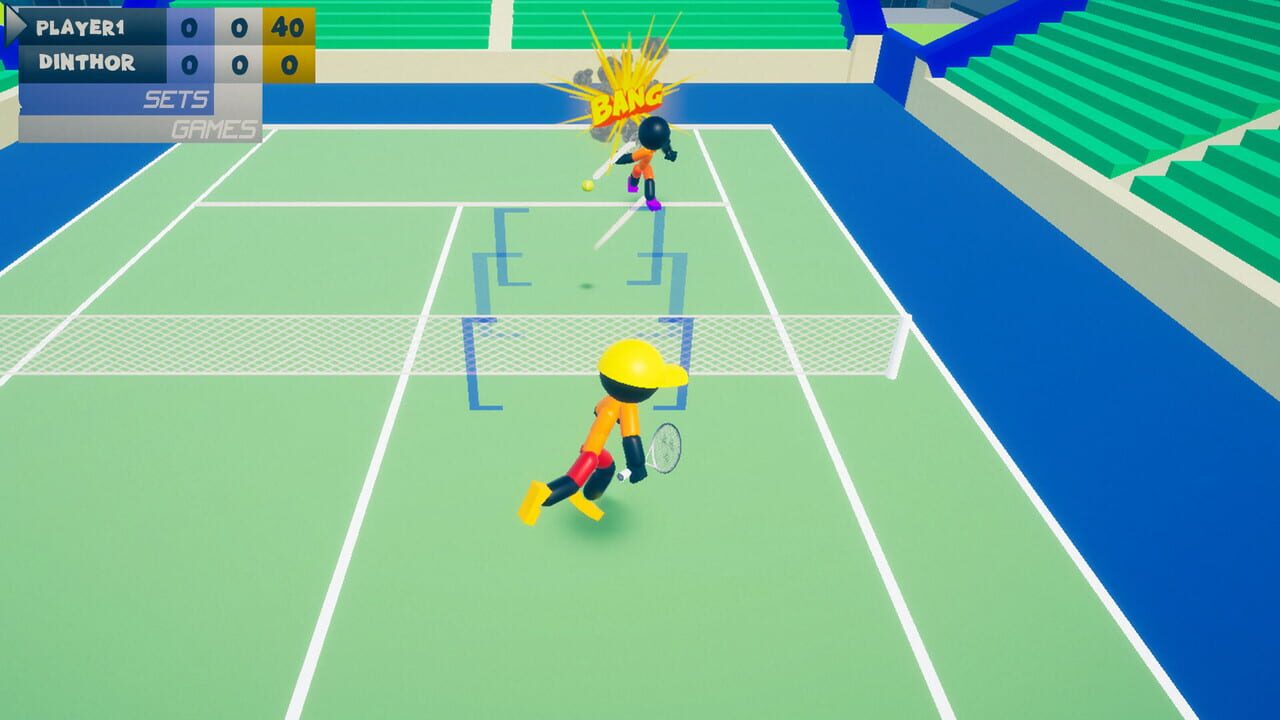 Stickman 3D Tennis: Deluxe