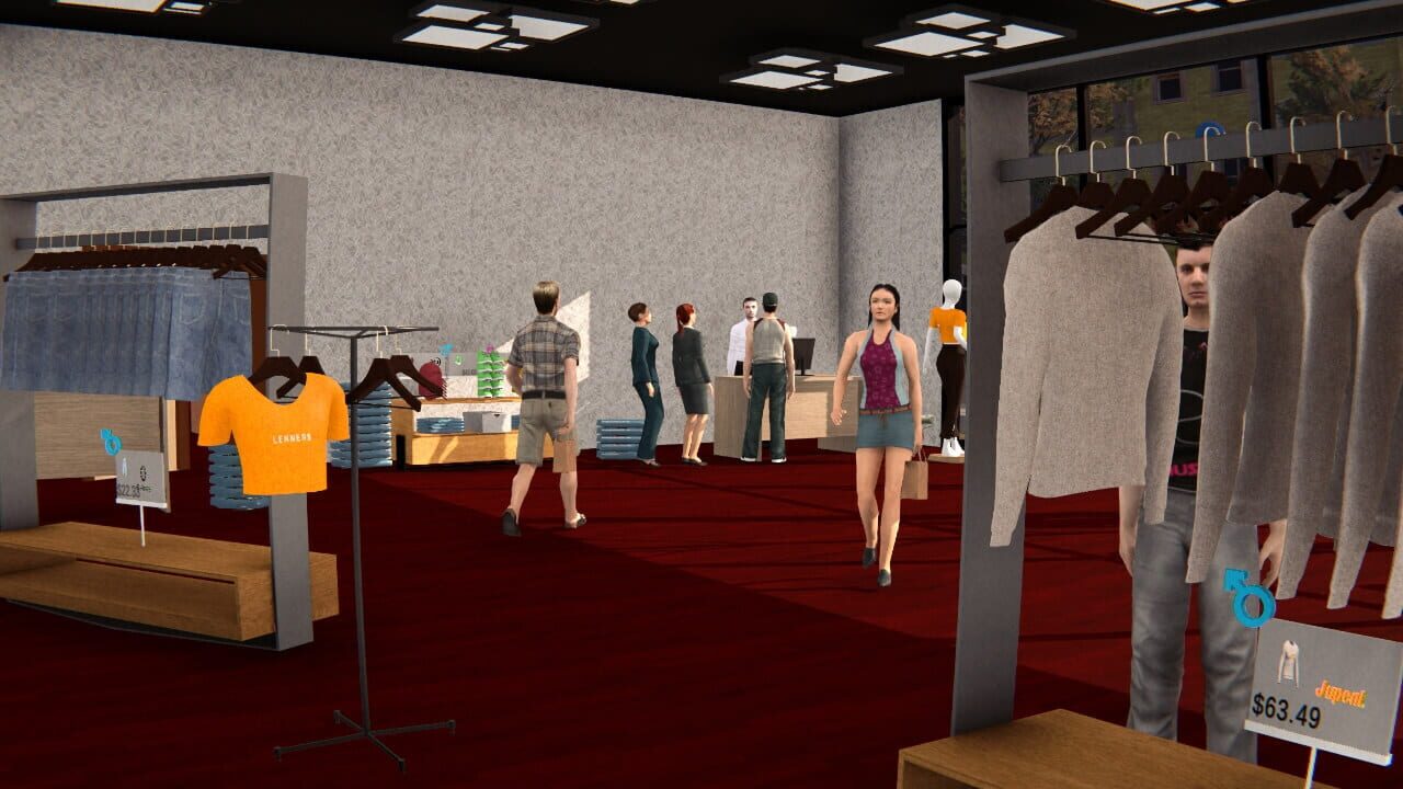 Supermarket & Clothing Store Simulator
