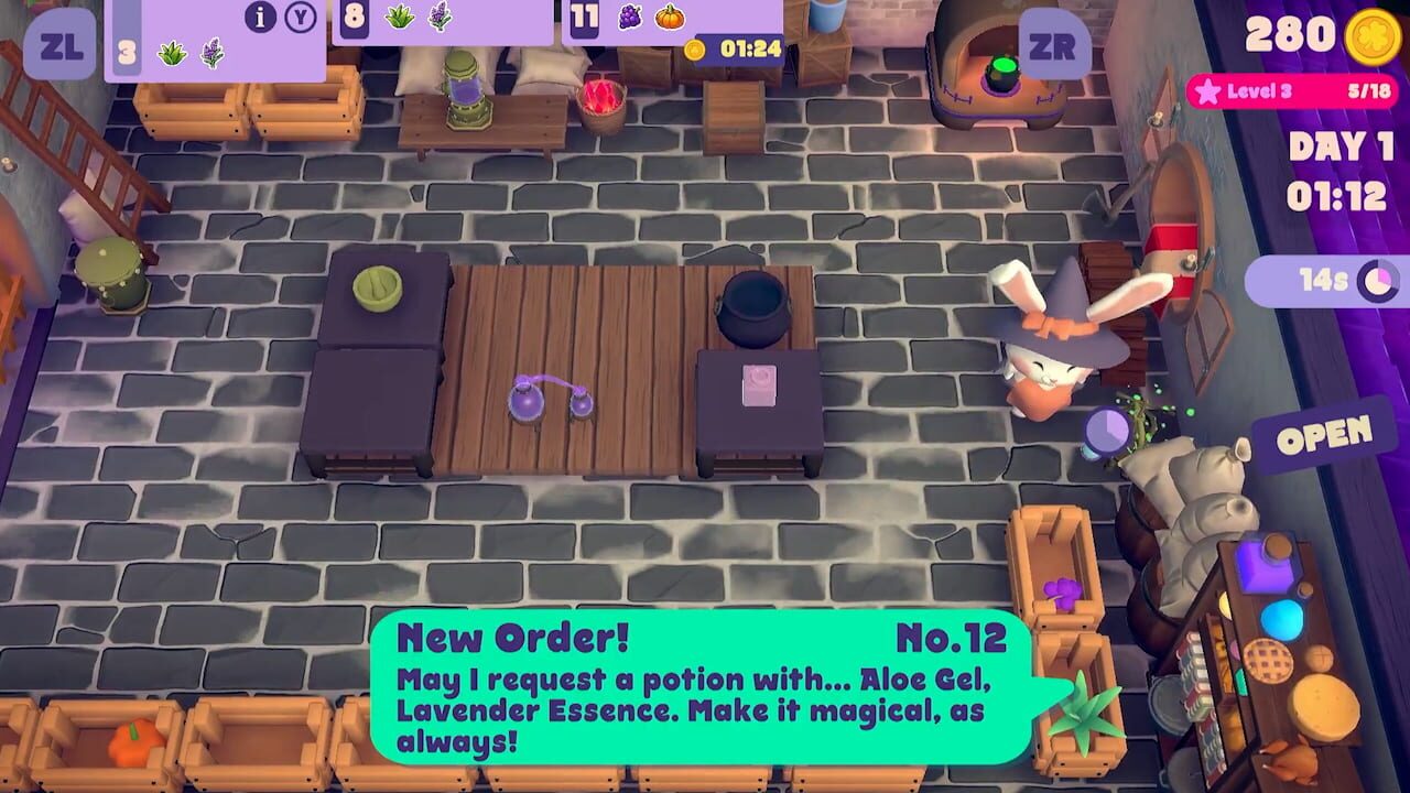 Cat & Rabbit Magic Farming