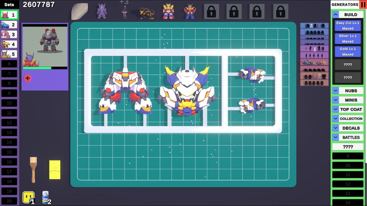 Click Build Repeat