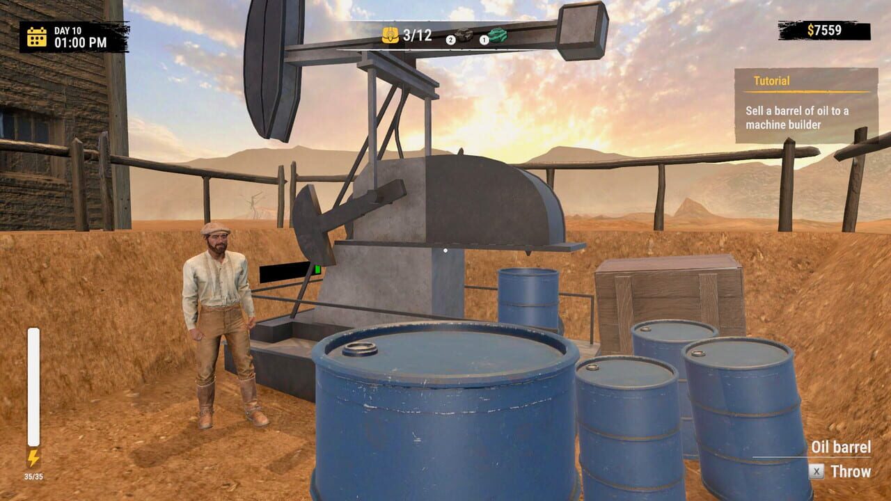 Wild West Miner Simulator: First Gun