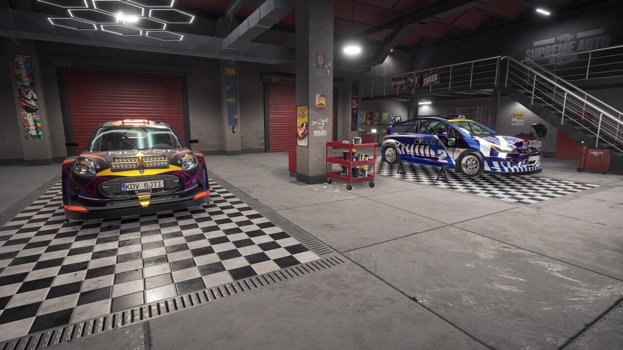 Rally Car Mechanic Simulator
